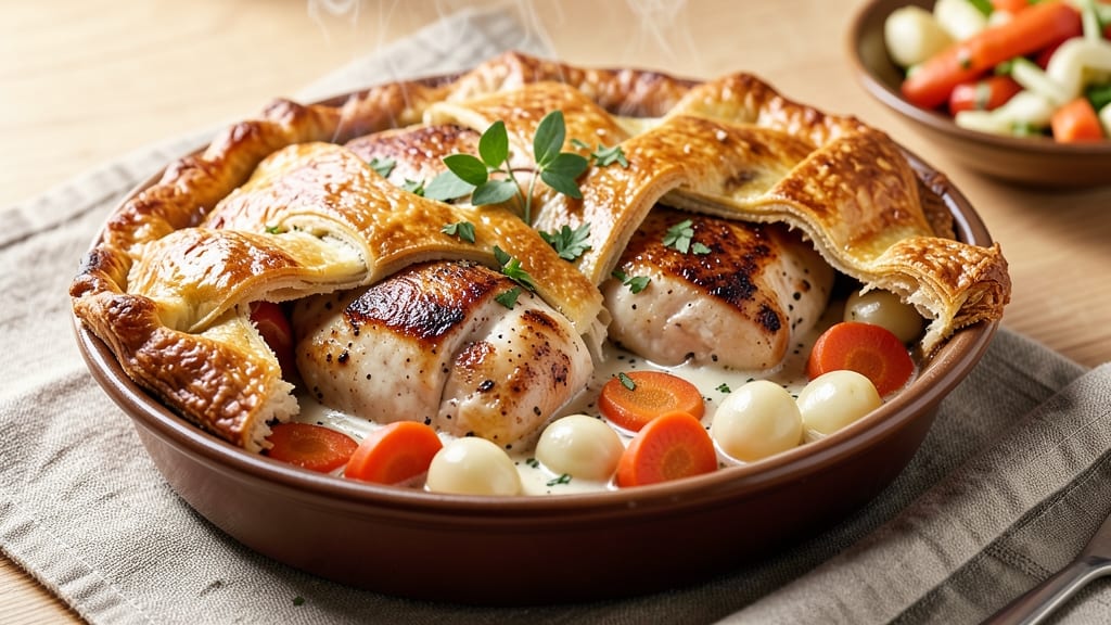 Single Pot Pie Recipe: Foil-Sealed Crispy Top, Silky Filling Magic