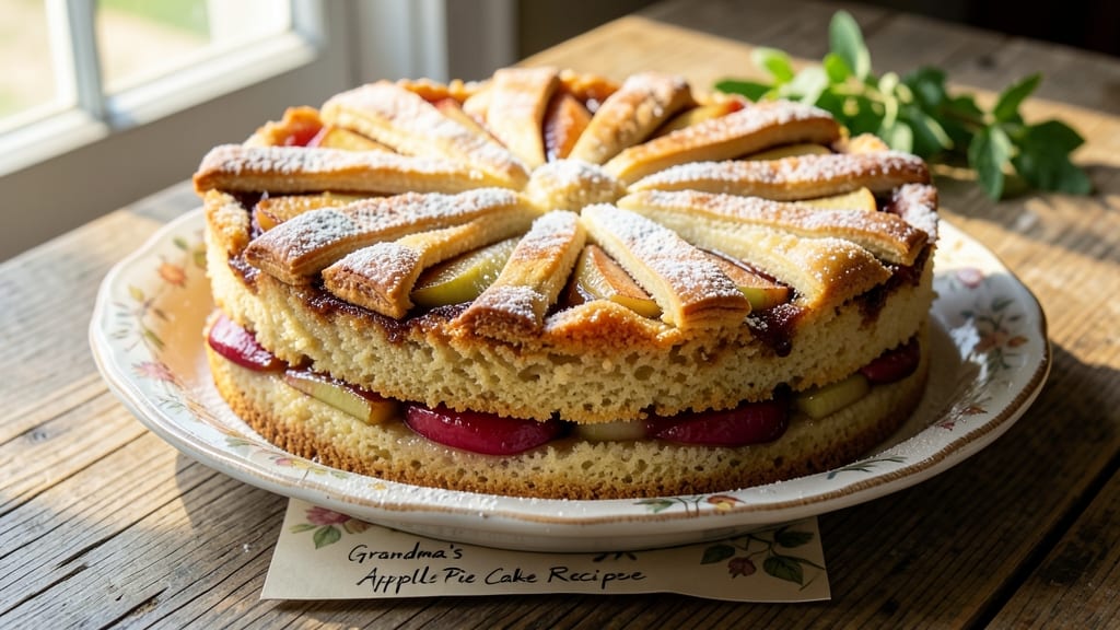 Apple Pie Cake Recipe With Fresh Apples: Spiced Layers and Caramelized Apple Bursts