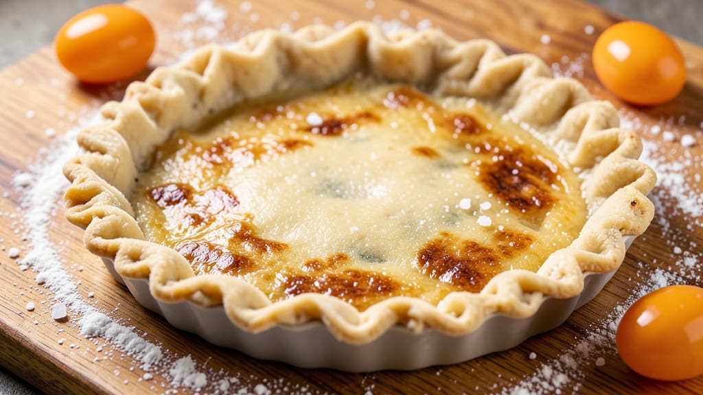 10-Inch Single Pie Crust Recipe: Foil-Sealed Flake That Never Shrinks