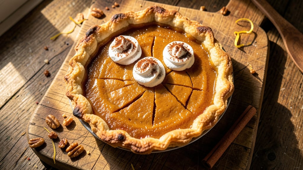 Pumpkin Pie Recipe With 3 Eggs: Fluffy Custard and Perfectly Spiced Crust