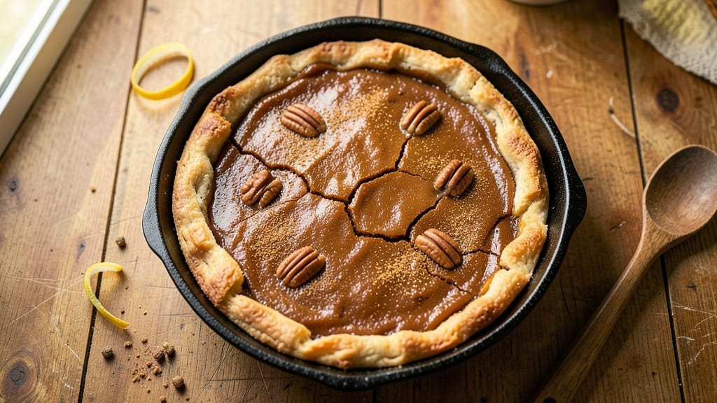 Soul Food Movie Sweet Potato Pie Recipe: Spiced Rum Swirl With Foil-Sealed Crust