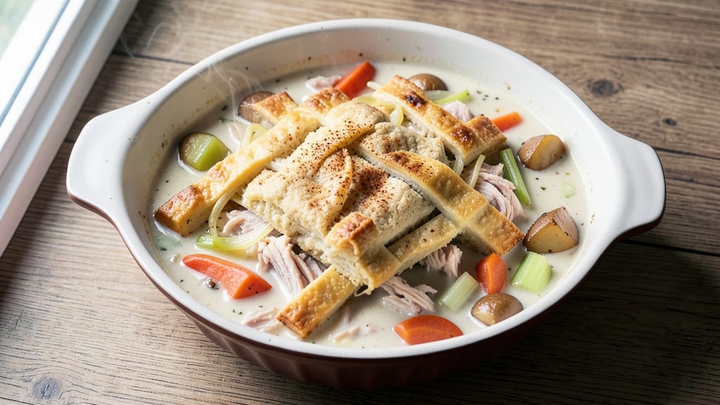 Progresso Pot Pie Soup Recipe: Mashed Potato Crust Over Savory Gravy Magic