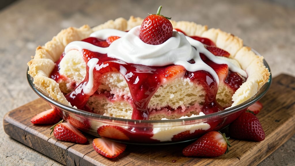 Angel Food Cake Mix and Strawberry Pie Filling Recipe: Light-as-Air Layers With Bursting Fruit