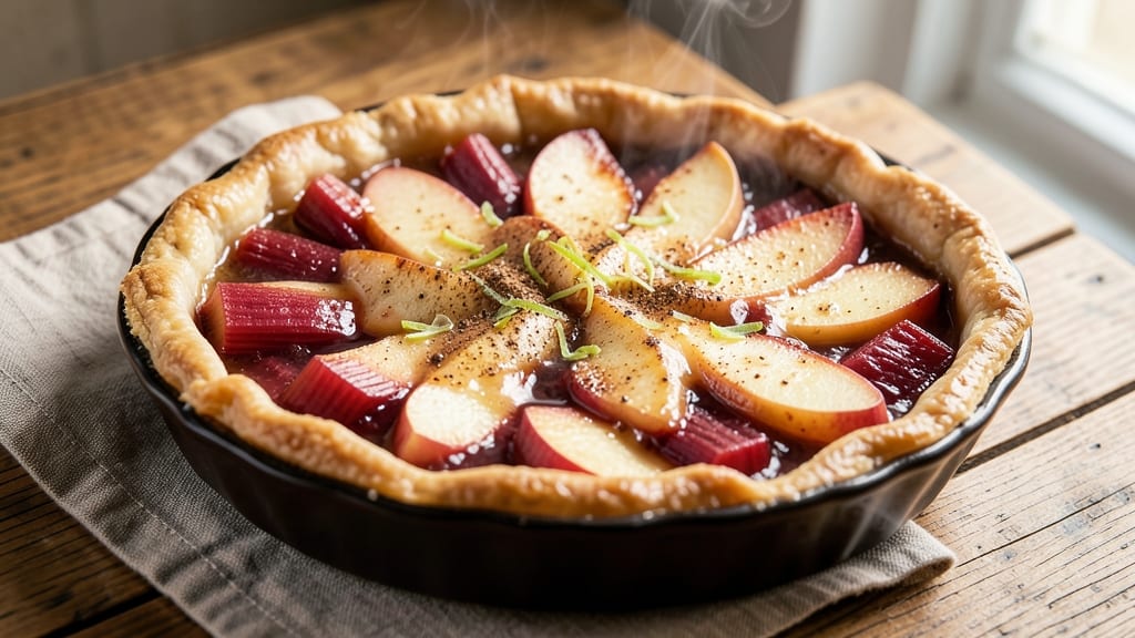 Rhubarb Apple Pie Filling Recipe: Tart-Sweet Balance in Minutes