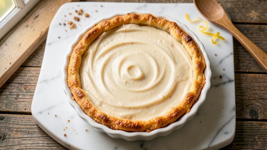 Almond Milk Custard Pie Recipe: Silky Plant-Based Creaminess in Crustless Bliss