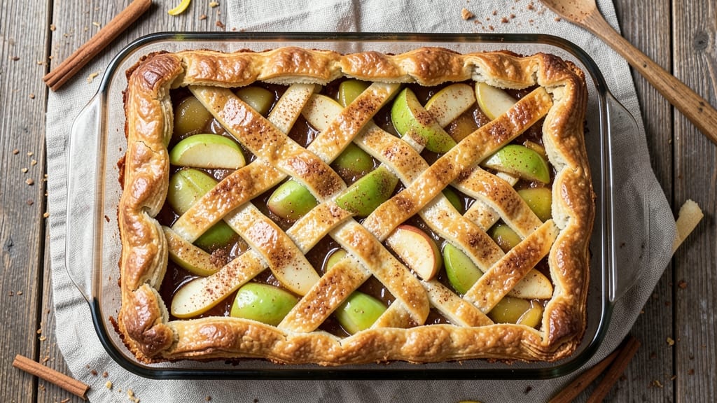 9 X 13 Apple Pie Recipe: Foil-Sealed Crust That Stays Perfectly Golden