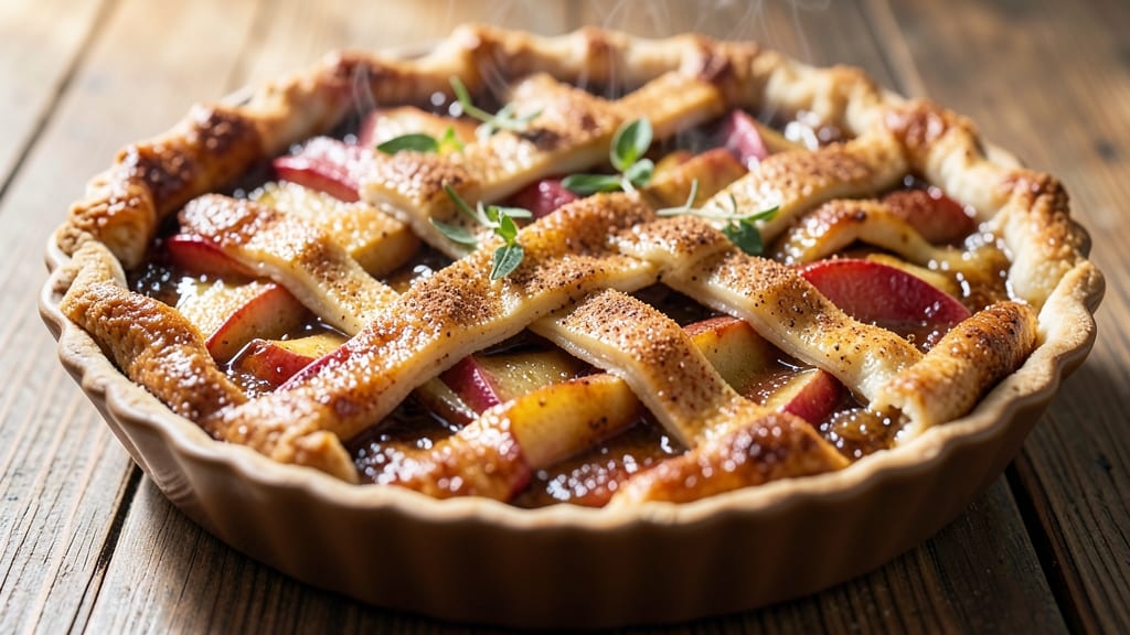 Apple Cinnamon Brown Sugar Pie Recipe: Warm Spice and Caramelized Filling Delight