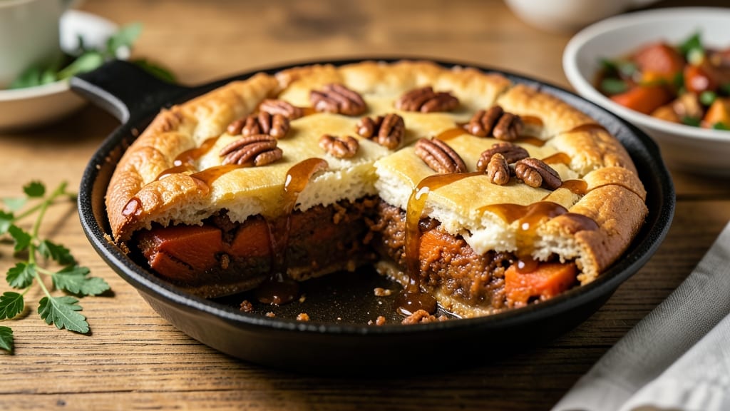 2 Deep Dish Sweet Potato Pie Recipe: Foolproof Foil-Sealed Crust for Perfect Edges