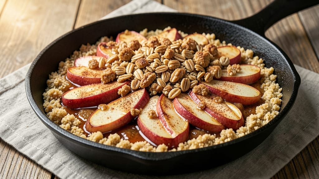 Apple Pie Alternative Recipe: Crunchy Oat Crust With Warm Spice Filling