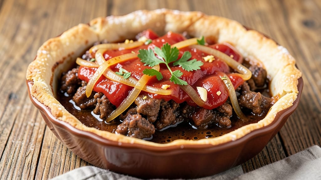 Sloppy Pot Pie Recipe: Meaty Gravy Hugs Crispy Lattice