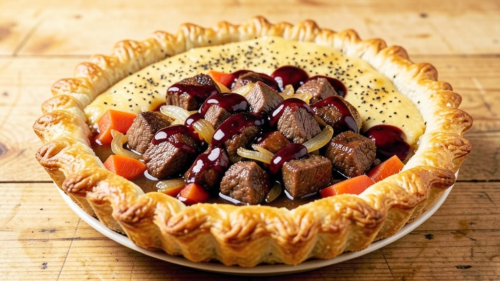 Roast Beef Meat Pie Recipe: Flaky Crust Cradles Savory Gravy and Tender Meat