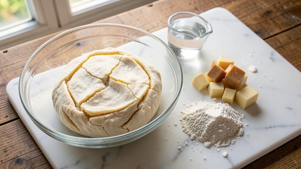3-Ingredient Pie Dough Recipe: Cold-Butter Shortcut for Foil-Sealed Crusts