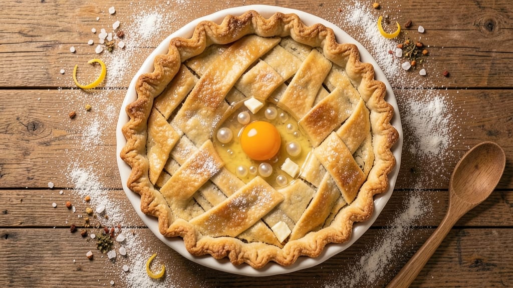 9-Inch Butter Pie Crust Recipe: Foil-Sealed Flakiness for Perfect Edges