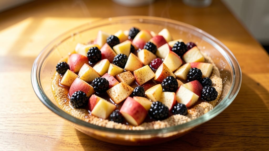 Apple Blackberry Pie Filling Recipe: Bursting Dual-Fruit Sweetness in 30 Minutes