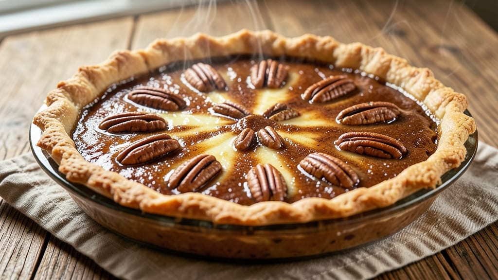 1915 Pecan Pie Recipe: Vintage Spice and Caramelized Nut Bliss