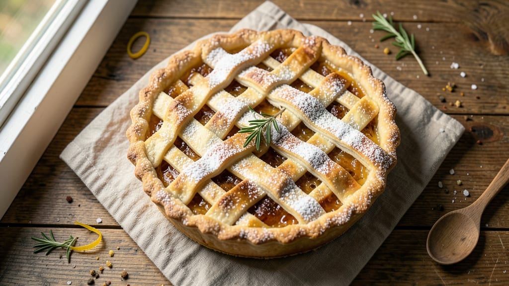 10-Inch Double Crust Pie Recipe: Flaky Layers That Hold Their Shape All Night