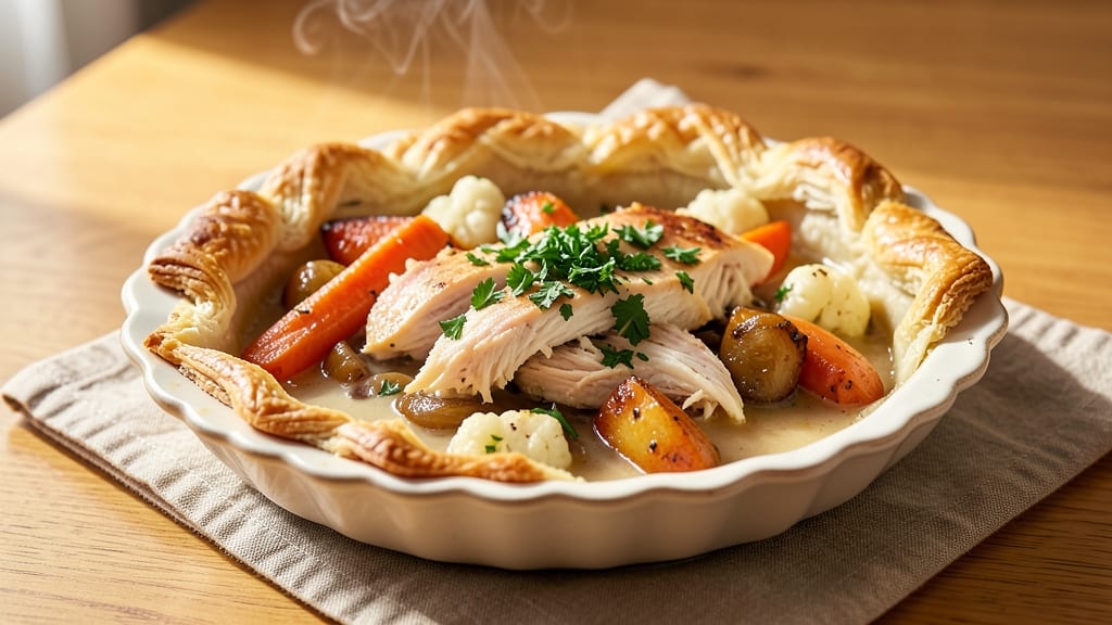 Single Serve Pot Pie Recipe: Foil-Sealed Crispiness in 20 Minutes