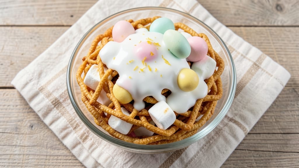 Rice Krispie Bird Nest Recipe: Crunchy Clusters With Warm Marshmallow Hearts
