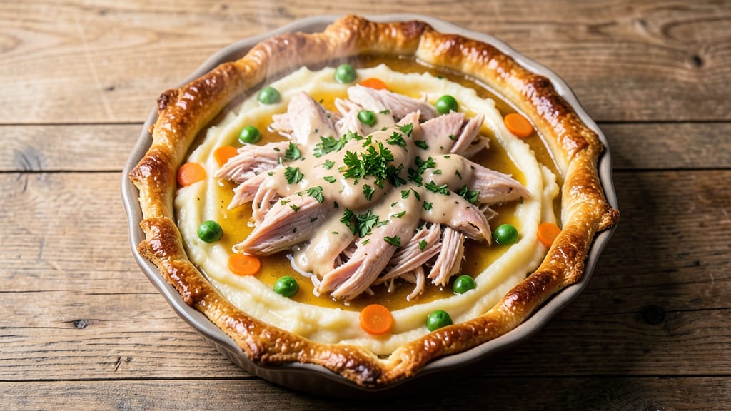 Souper Cubes Chicken Pot Pie Recipe: Velvety Gravy and Flaky Pastry in One Dish