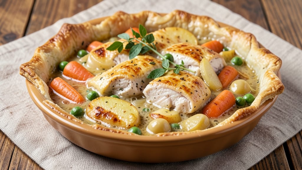 6-Inch Chicken Pot Pie Recipe: Single-Serve Comfort in 30 Minutes