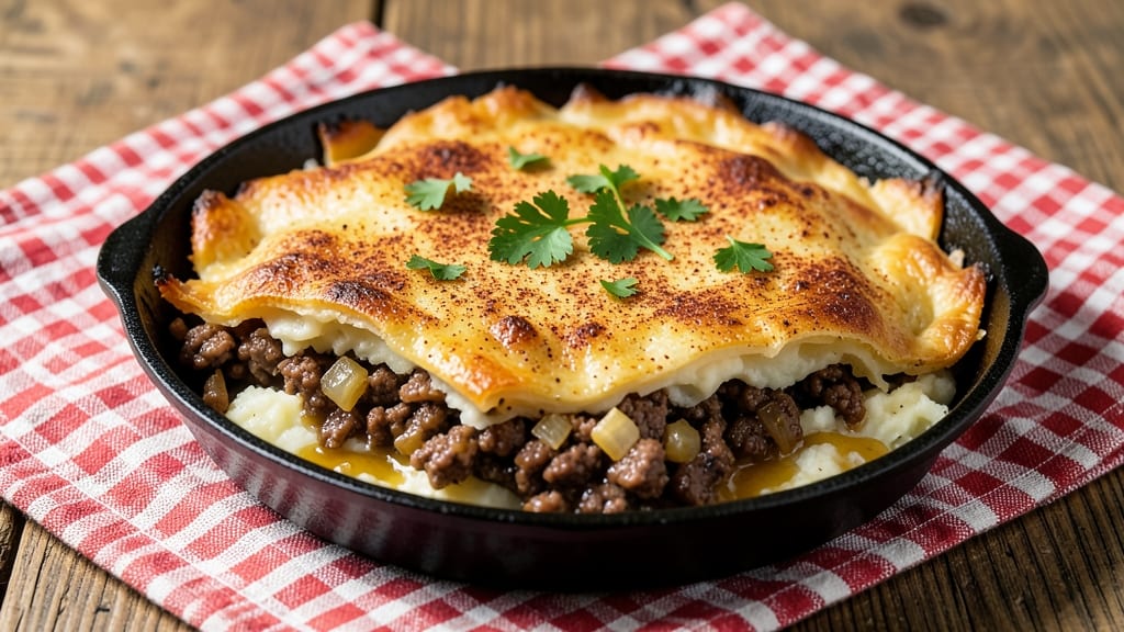 Soul Food Shepherd's Pie Recipe: Smoky Meat and Creamy Potato Top Harmony