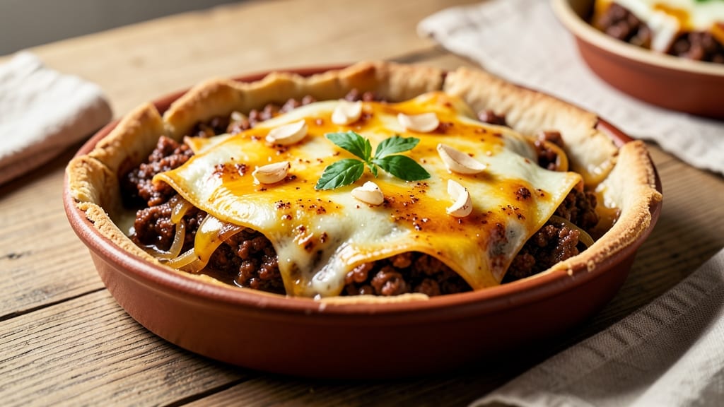 El Corral Tamale Pie Recipe: Crispy Tortilla Crust Over Savory Meat and Cheese
