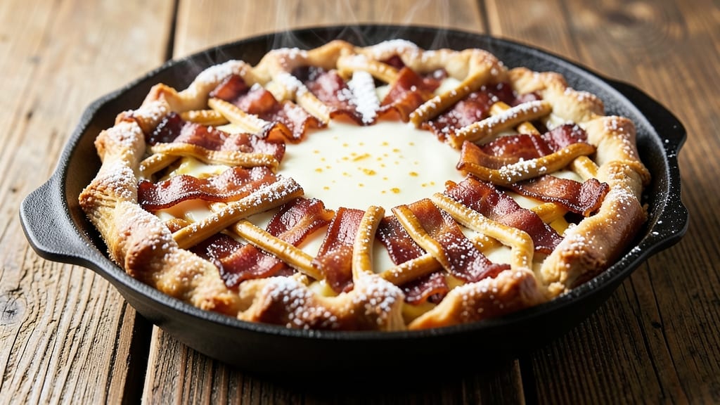 Kentucky Bacon, Pretzel Crust Pie Recipe: Smoky-Sweet Crust Meets Savory Filling