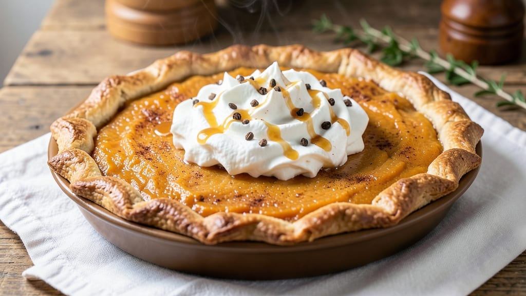 Pumpkin Pie Recipe With Pre-Baked Crust: Warm Spice and Foil-Sealed Crust Brilliance