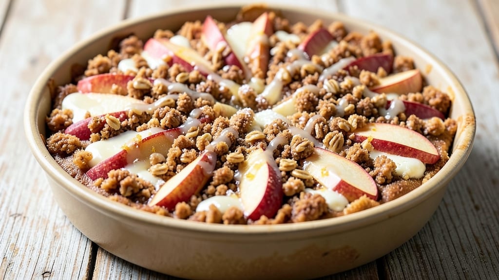 Apple Pie Crumb Cake Recipe: Warm Spice Crunch Meets Moist Vanilla Layers