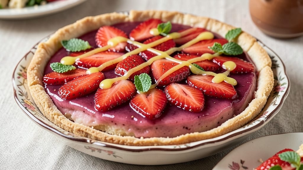 Shoney's Sugar Free Strawberry Pie Recipe: Light-as-Air Crust With Bursting Berries