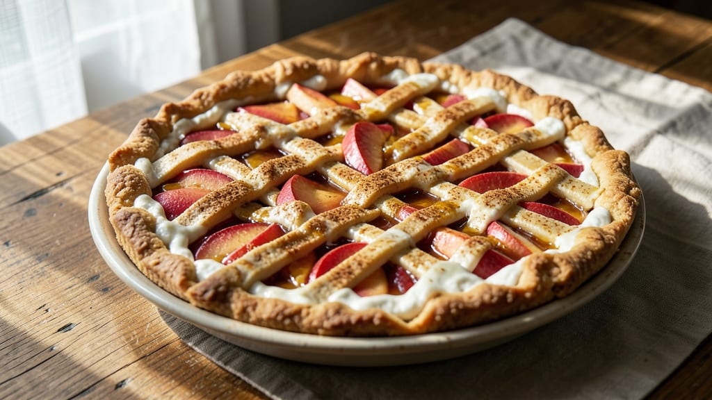 Raw Vegan Apple Pie Recipe: Crunchy Top, Silky Filling Without Dairy