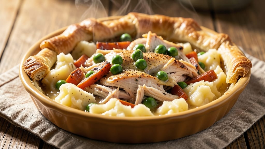 Aldi Chicken Pot Pie Recipe: Crispy Lattice Crust Over Creamy Gravy