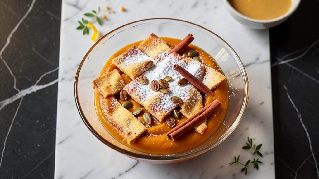 Alinea's Clear Pumpkin Pie Recipe: Velvety Spice Without a Single Crumb