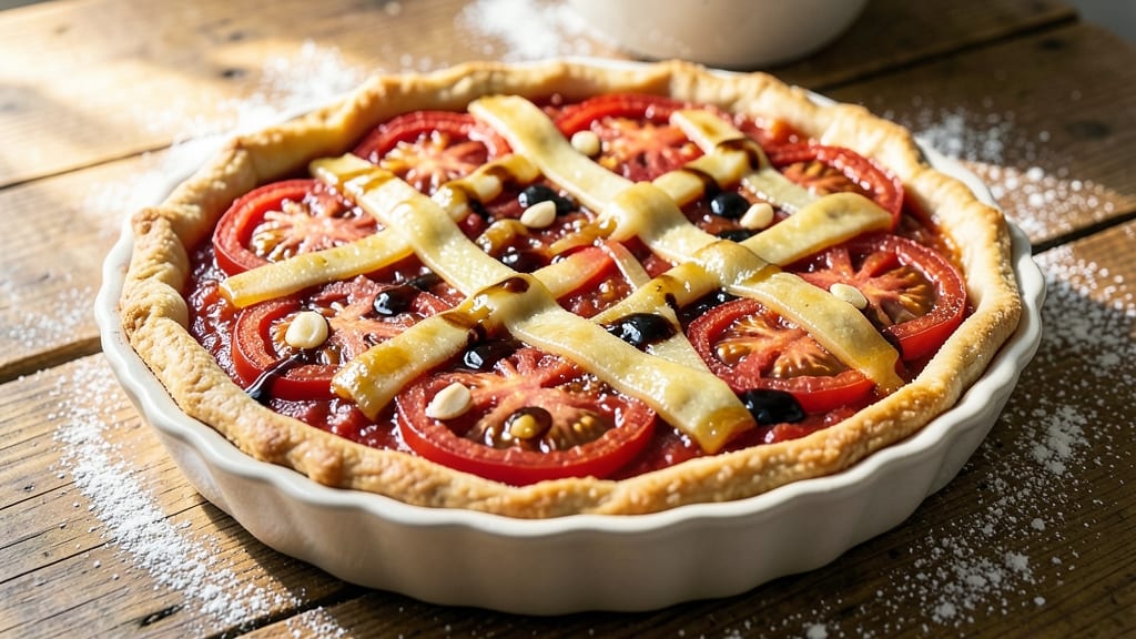 12 Tomatoes Tomato Pie Recipe: Sweet-Tart Crustless Delight