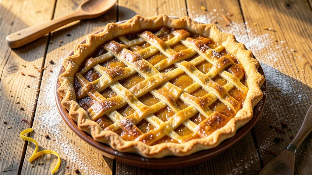 2-Crust Pie Recipe With Shortening: Flaky Layers That Stay Golden All Night