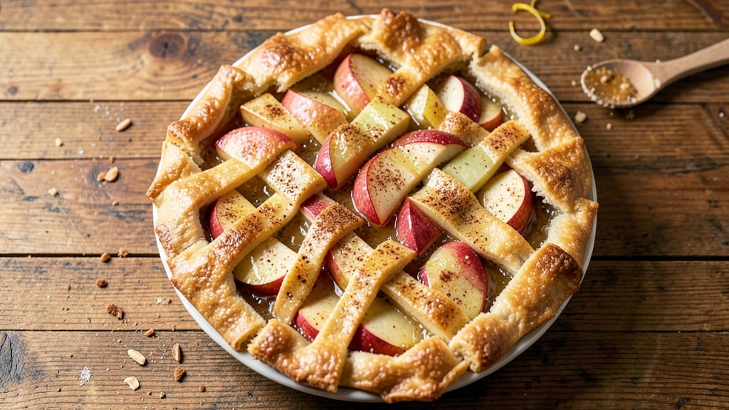 Apple Galette Recipe With Pillsbury Pie Crust: Rustic French Pastry With Foil-Sealed Filling