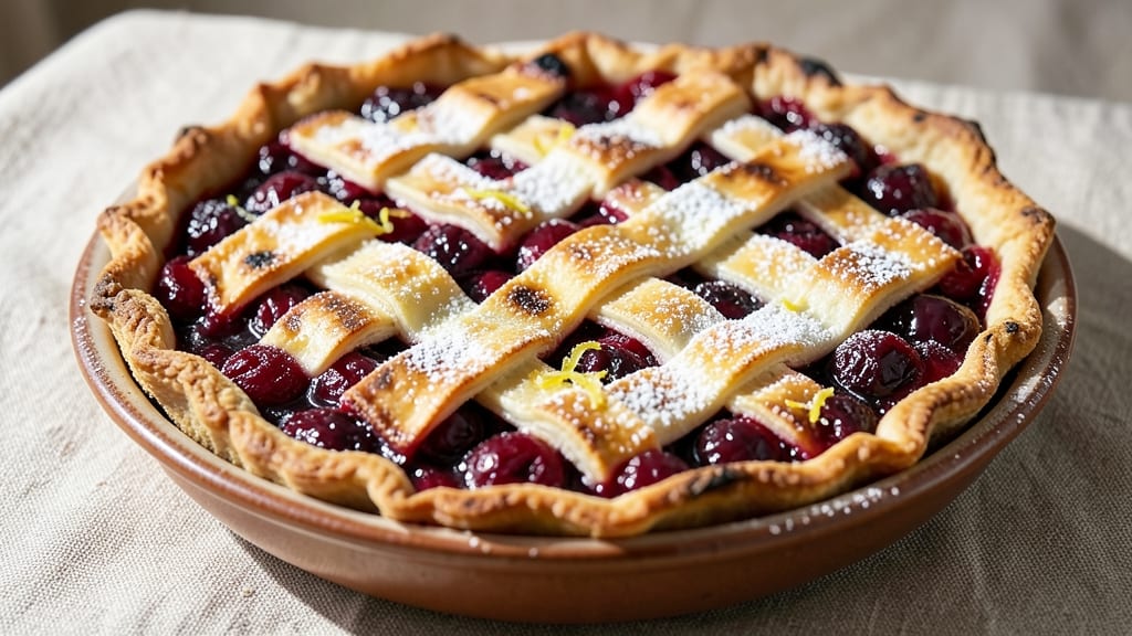 Aldi Cherry Pie Recipe: Sweet-Tart Filling With Buttery Lattice Crust
