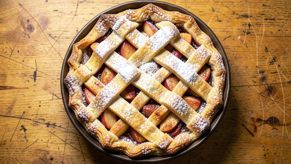 Stayman Apple Pie Recipe: Lattice Crust With Spiced Apple Filling